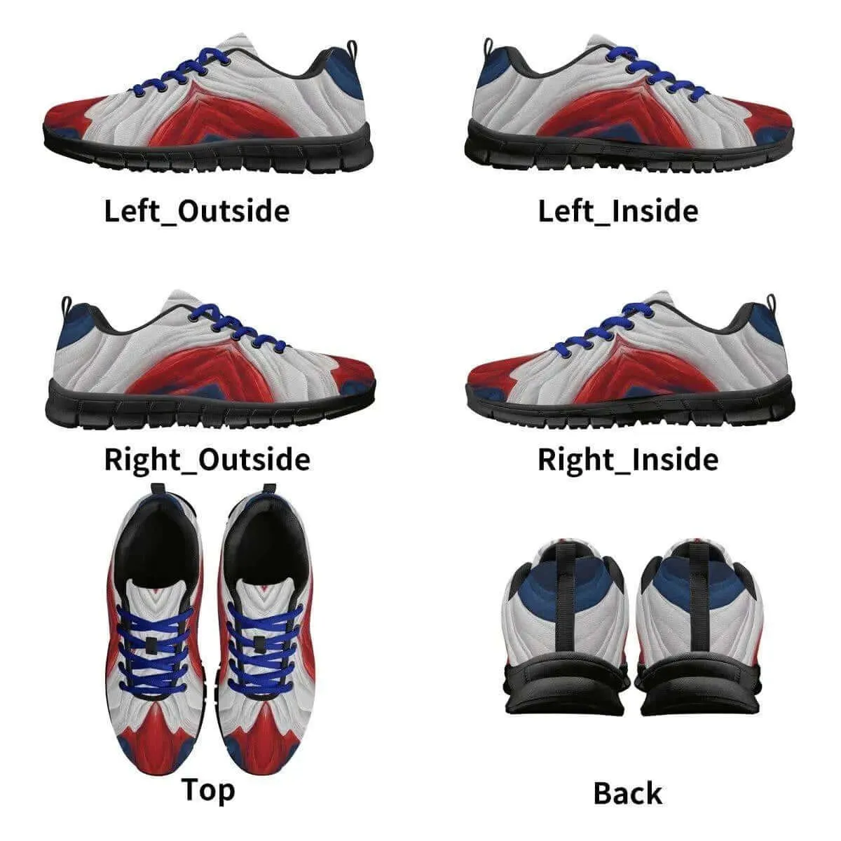 Patriotic Men's Running Shoes