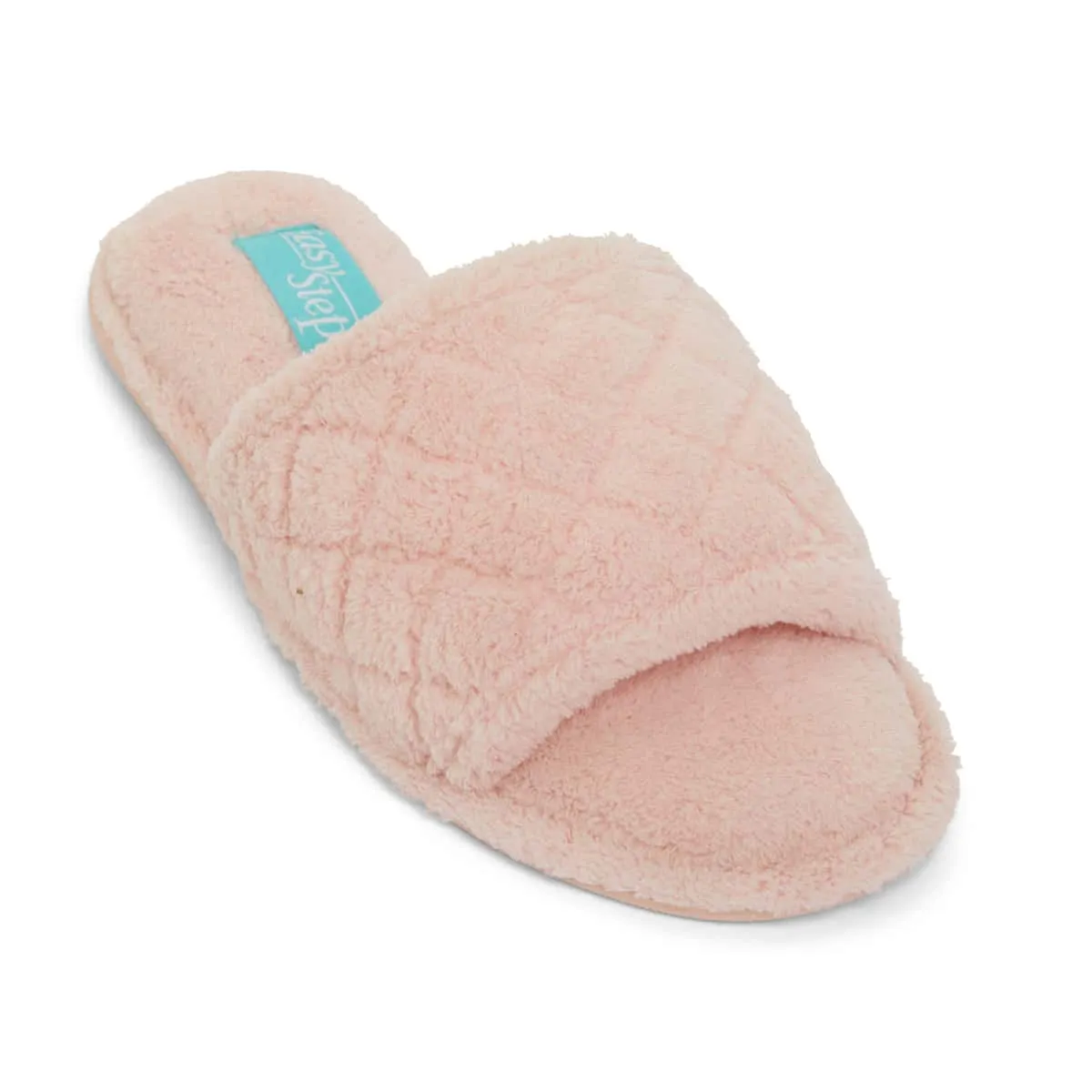 Pearl Slipper in Pink Fabric