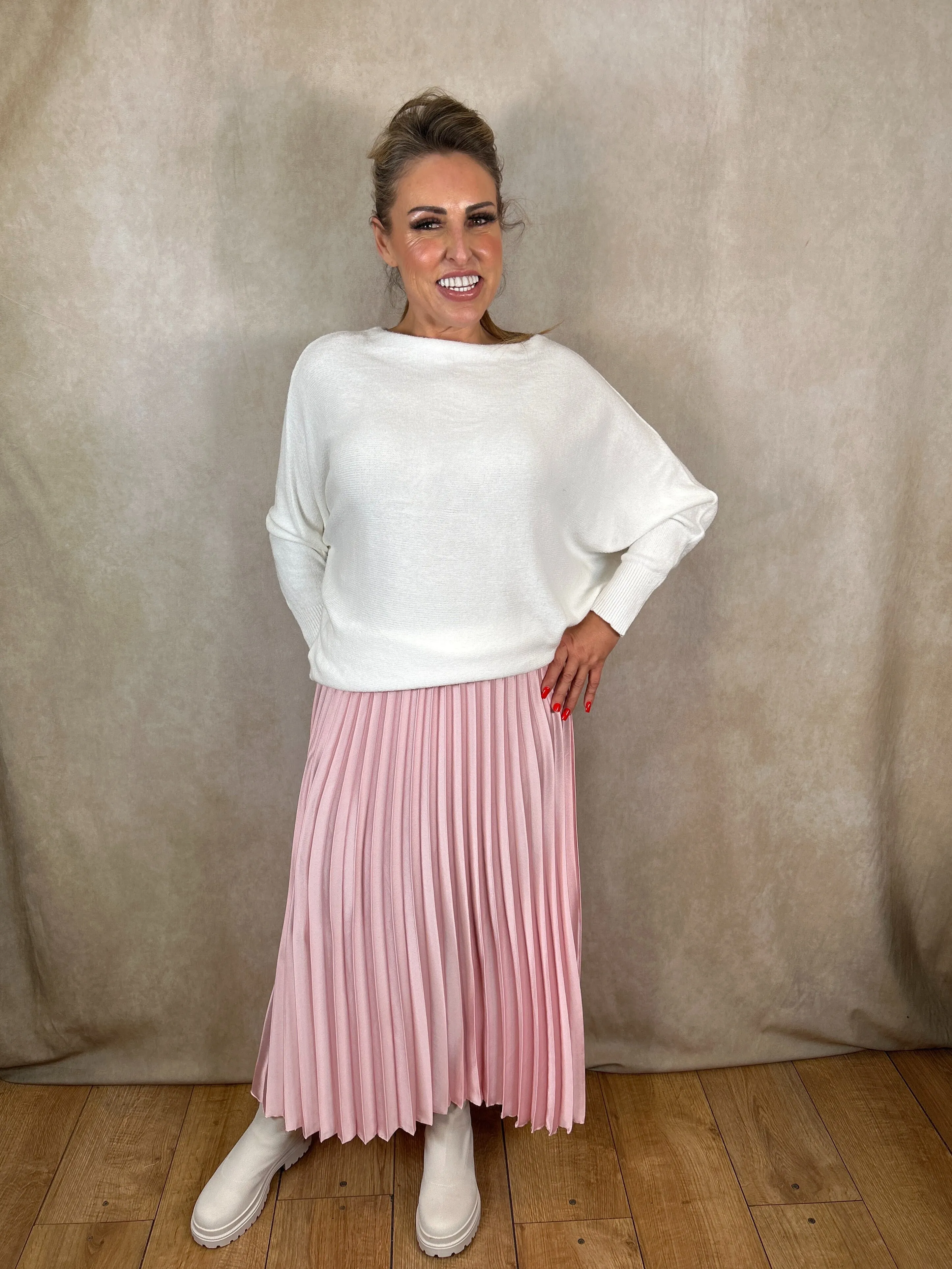 Priscilla Pleated Skirt