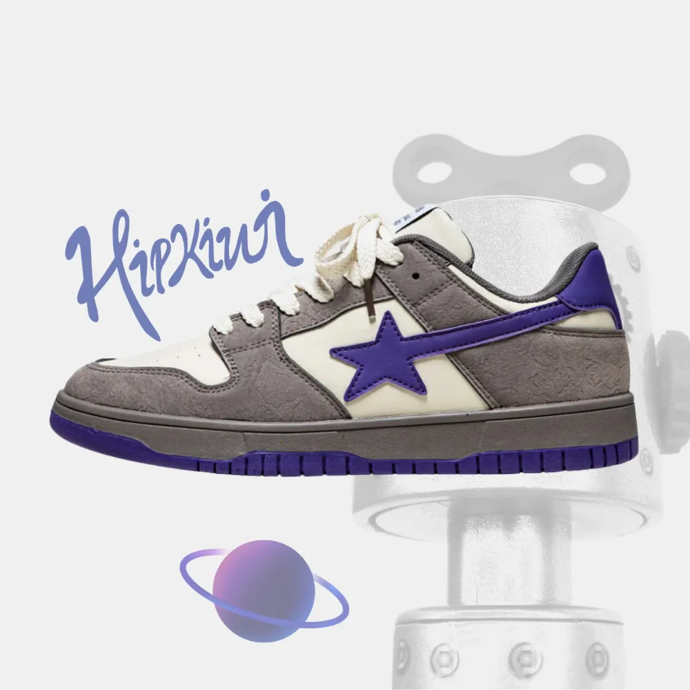 “Purple Stars”Shoes