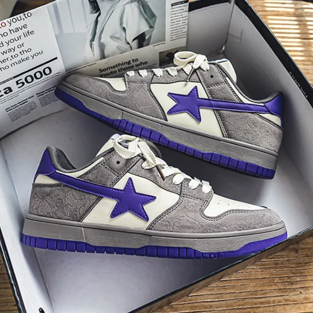 “Purple Stars”Shoes