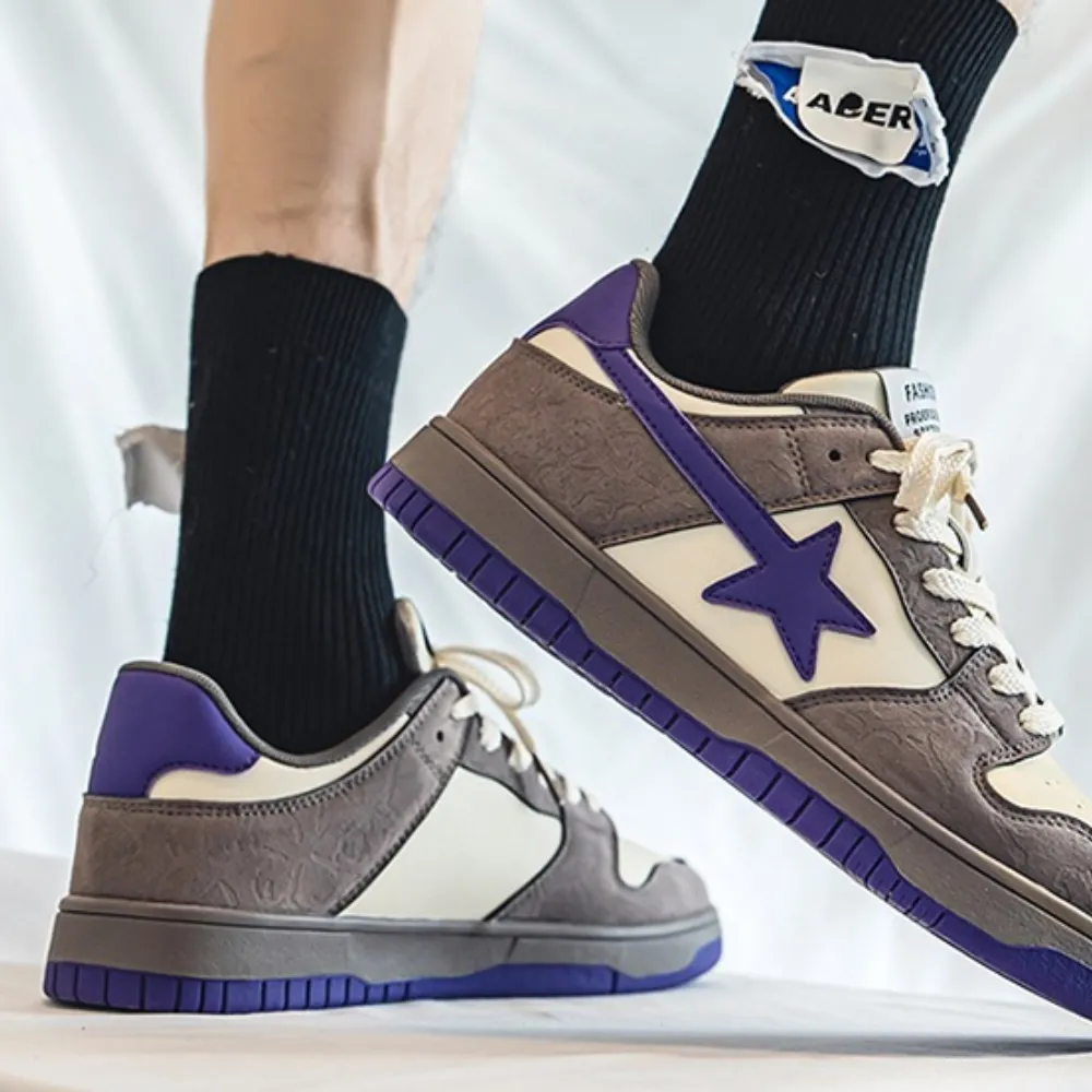 “Purple Stars”Shoes