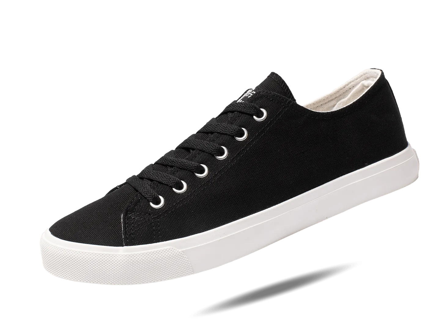 Retro Black/White Canvas Sneakers Unisex Size