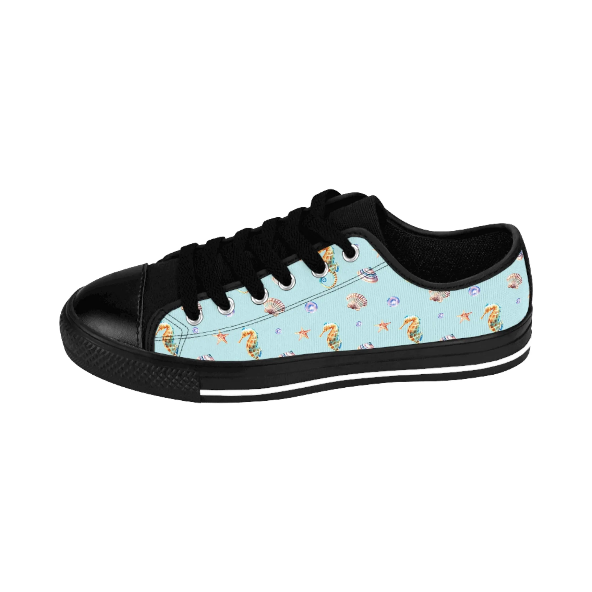 Seashells and Seahorses Women's Sneakers