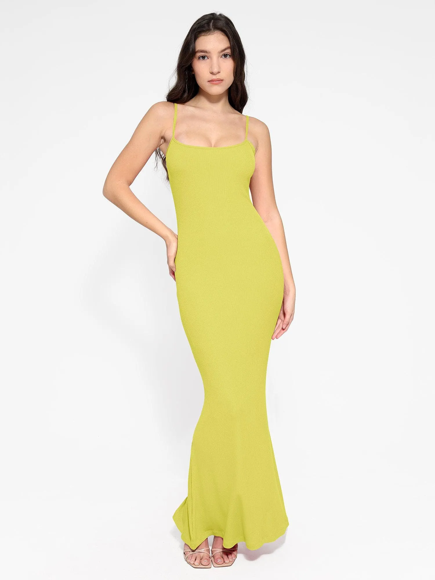 Shapewear Modal Slimming Maxi Slip Dress