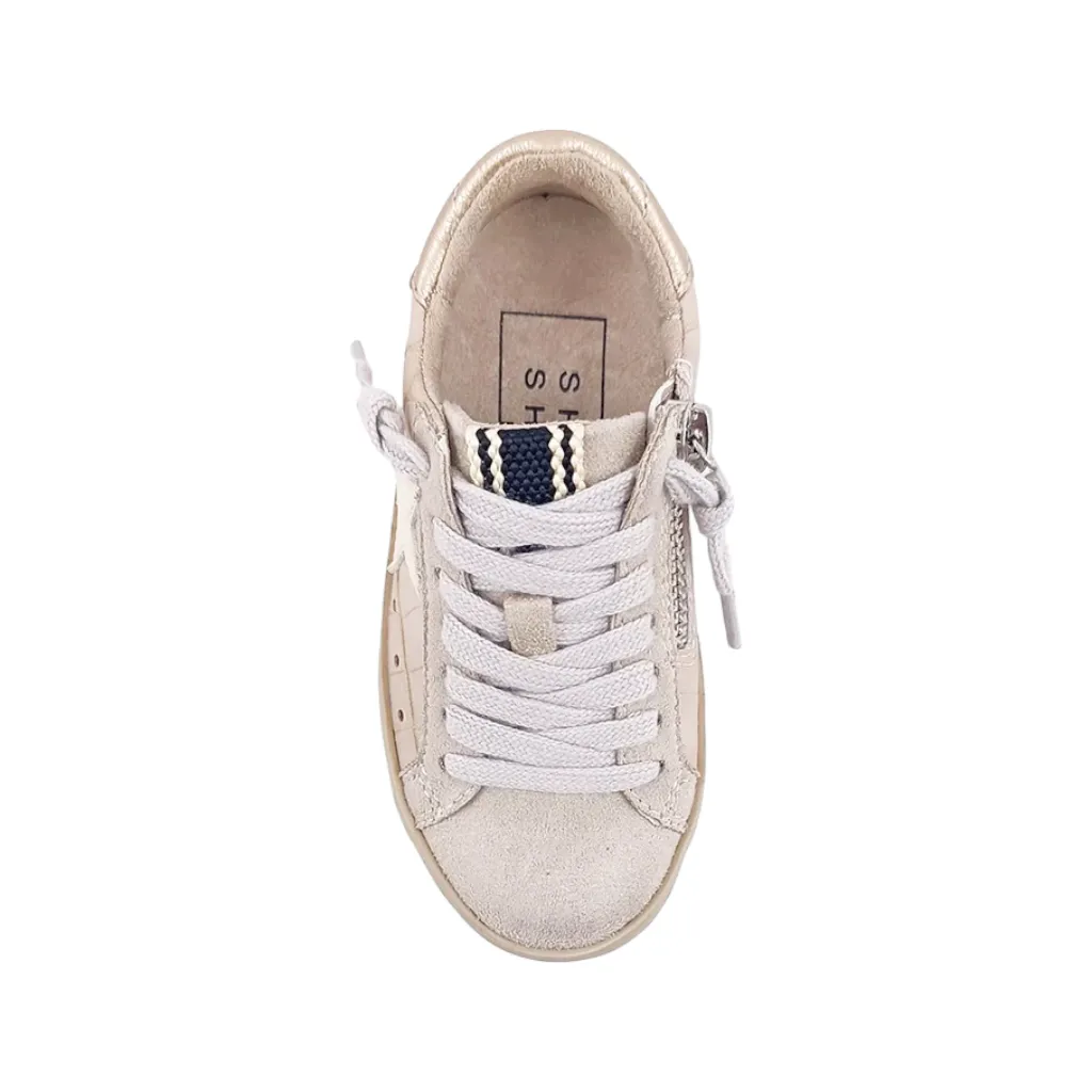 Shu Shop Paula Croco Toddler Sneaker