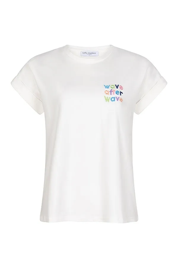 T-shirt Lylah - Wit