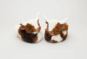 Texas Longhorn Baby Slippers