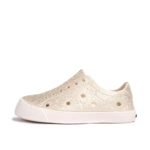 TODDLER KIDS SHOES WATERPROOF SNEAKERS | CHAMPAGNE