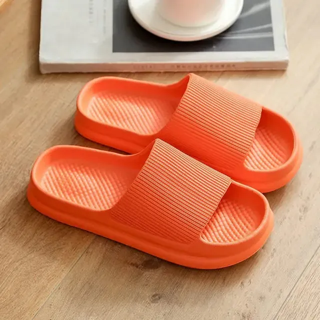 Toeslippers - Trendy Slides Pillow Slippers