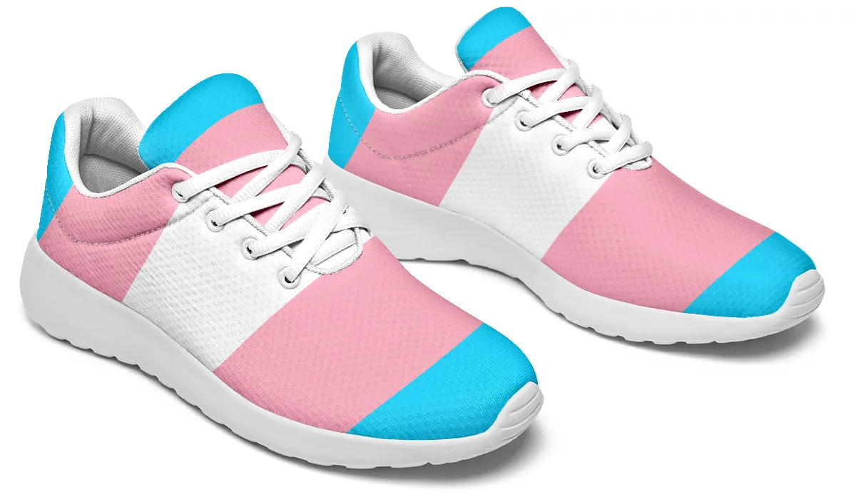 Trans Flag Sneakers