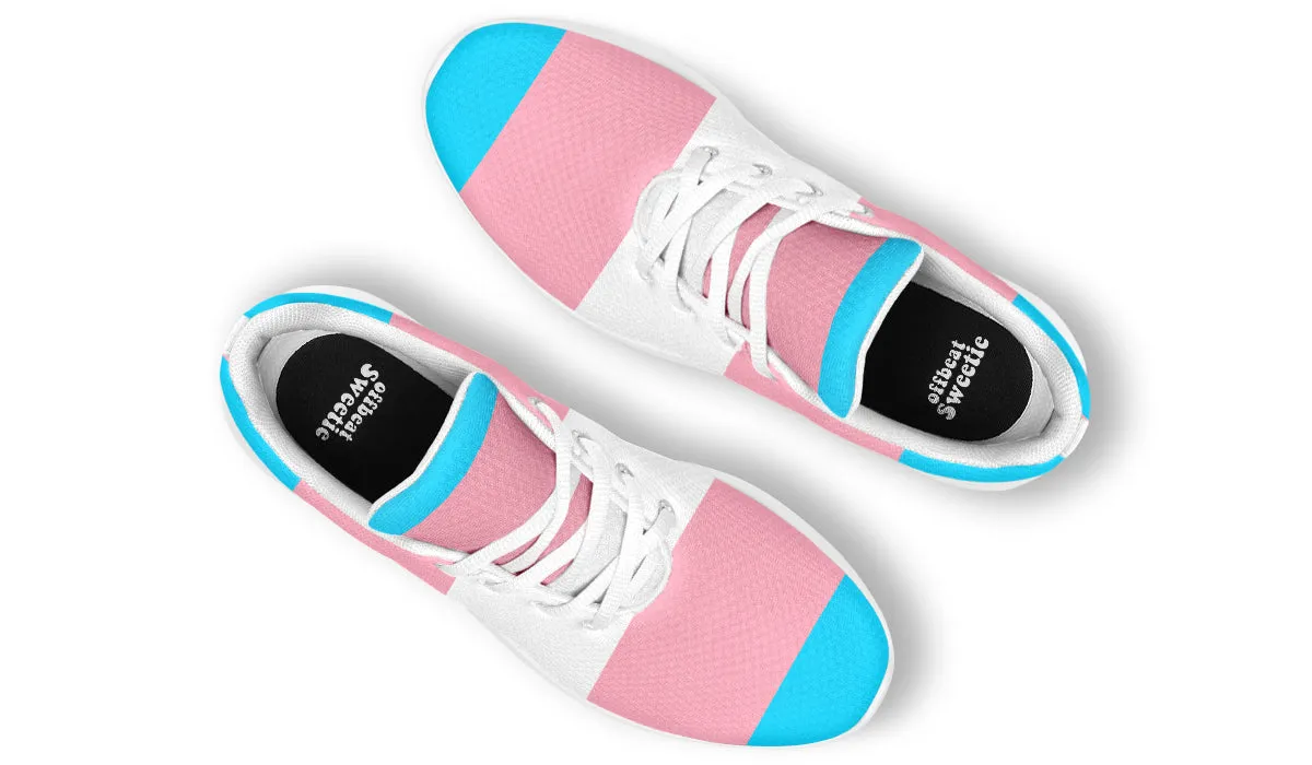 Trans Flag Sneakers