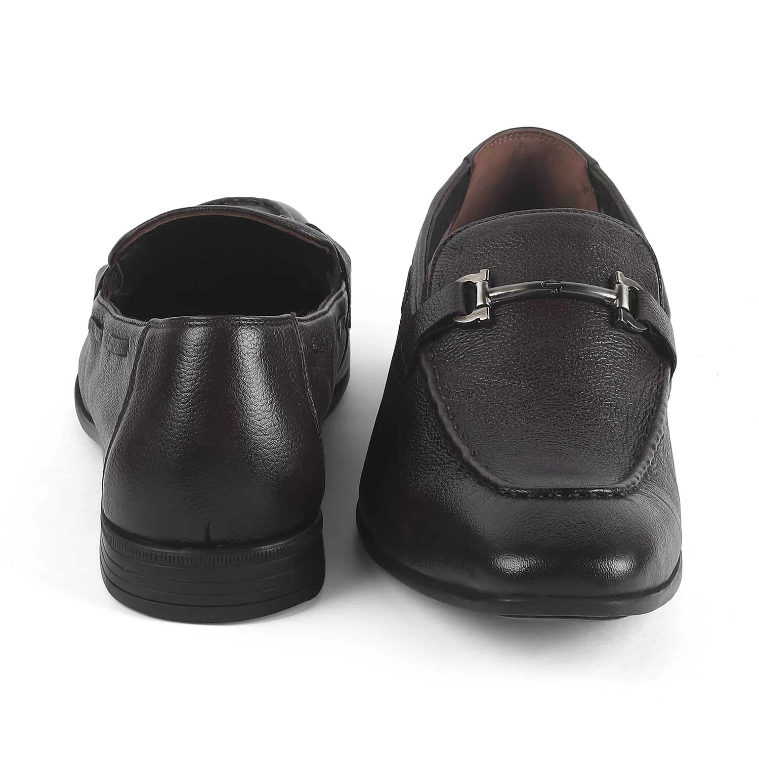 Tresmode Obaa Brown Men's Leather Loafers