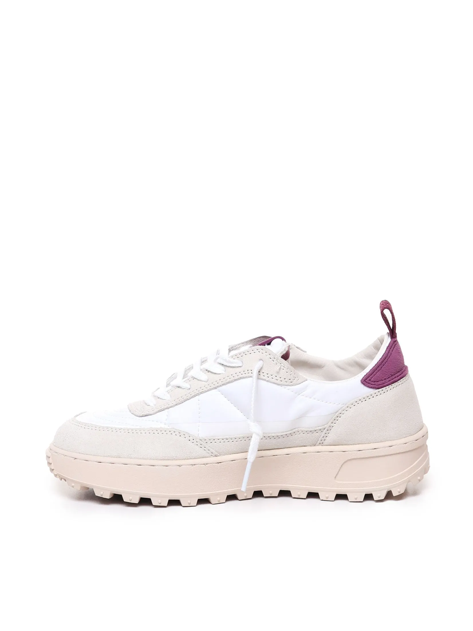 White Purple Women's Sneakers