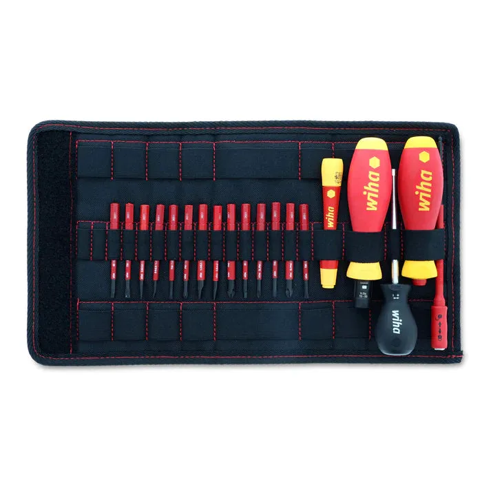 WIHA 20 PIECE INSULATED TORQUECONTROL AND SLIMLINE BLADE SET