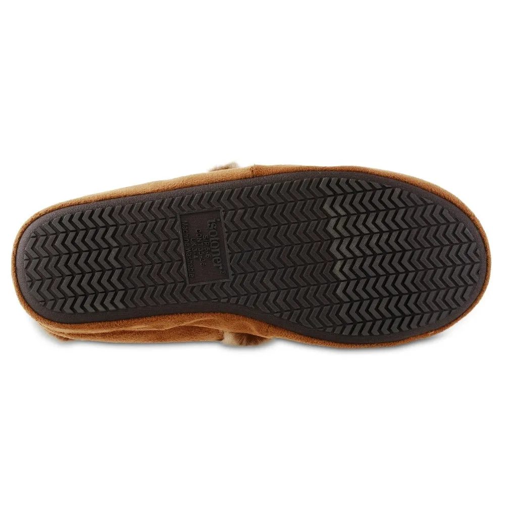 Women's Microsuede A-Line Slippers